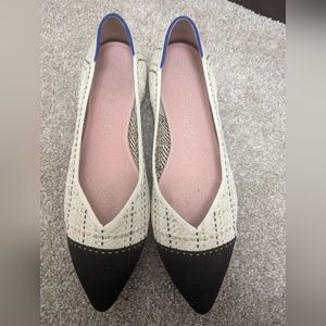 Rothy's Moonlight Tweed Points size 11